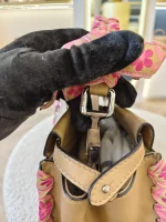 Fendi, Mini Peekaboo, Mini, Beige, Very Good - Image 16