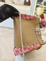 Fendi, Mini Peekaboo, Mini, Beige, Very Good - Image 29