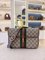 Gucci, Gucci Jackie 1961 Belt Bag, , Beige, Like New - Image 3
