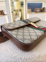 Gucci, Gucci Jackie 1961 Belt Bag, , Beige, Like New - Image 10