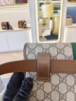 Gucci, Gucci Jackie 1961 Belt Bag, , Beige, Like New - Image 18