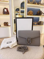 Gucci, Dionysus WOC, , Gray, Like New - Image 2