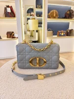Dior, Caro Bag, Small, Gray, Very Very  Good - Image 3