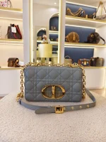 Dior, Caro Bag, Small, Gray, Very Very  Good - Image 4