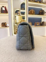 Dior, Caro Bag, Small, Gray, Very Very  Good - Image 7