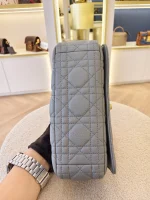 Dior, Caro Bag, Small, Gray, Very Very  Good - Image 14