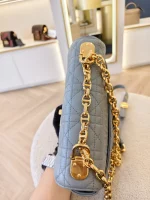 Dior, Caro Bag, Small, Gray, Very Very  Good - Image 15