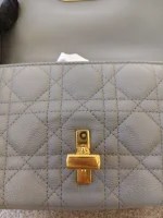 Dior, Caro Bag, Small, Gray, Very Very  Good - Image 20