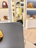 Dior, Caro Bag, Small, Gray, Very Very  Good - Image 22