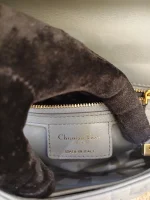 Dior, Caro Bag, Small, Gray, Very Very  Good - Image 28