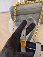 Dior, Caro Bag, Small, Gray, Very Very  Good - Image 35