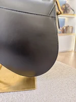 Dior, Saddle Bag, Medium, Black, Very Very  Good - Image 9