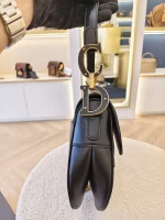 Dior, Saddle Bag, Medium, Black, Very Very  Good - Image 10