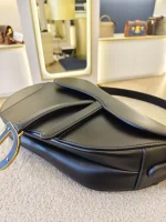 Dior, Saddle Bag, Medium, Black, Very Very  Good - Image 15