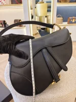 Dior, Saddle Bag, Medium, Black, Very Very  Good - Image 40