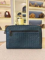 Bottega Veneta, Intrecciato Clutch, , Blue, Very Very  Good - 图片 6
