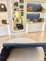 Bottega Veneta, Intrecciato Clutch, , Blue, Very Very  Good - 图片 9