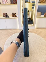 Bottega Veneta, Intrecciato Clutch, , Blue, Very Very  Good - 图片 10