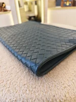 Bottega Veneta, Intrecciato Clutch, , Blue, Very Very  Good - 图片 14