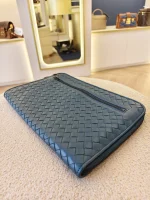 Bottega Veneta, Intrecciato Clutch, , Blue, Very Very  Good - 图片 17