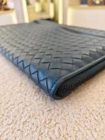 Bottega Veneta, Intrecciato Clutch, , Blue, Very Very  Good - 图片 18