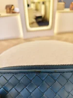 Bottega Veneta, Intrecciato Clutch, , Blue, Very Very  Good - 图片 23