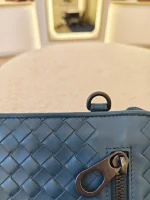Bottega Veneta, Intrecciato Clutch, , Blue, Very Very  Good - 图片 24