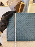 Bottega Veneta, Intrecciato Clutch, , Blue, Very Very  Good - 图片 37