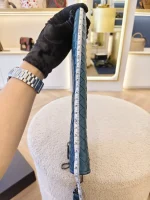 Bottega Veneta, Intrecciato Clutch, , Blue, Very Very  Good - 图片 38