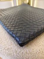 Bottega Veneta, Intrecciato Messenger Bag, Small, Navy Blue, Very Very  Good - Image 13