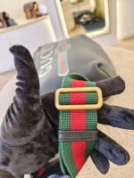 Gucci, Gucci Print Belt Bag, Small, Black, Very Good - Image 13