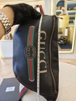Gucci, Gucci Print Belt Bag, Small, Black, Very Good - Image 27