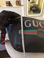 Gucci, Gucci Print Belt Bag, Small, Black, Very Good - Image 28