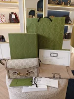 Gucci, Horsebit 1955 Mini Bag, Mini, Beige, Very Like New - Image 2
