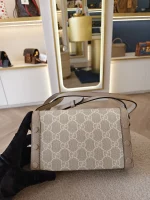 Gucci, Horsebit 1955 Mini Bag, Mini, Beige, Very Like New - Image 6