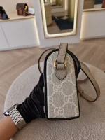 Gucci, Horsebit 1955 Mini Bag, Mini, Beige, Very Like New - Image 8