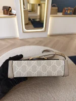Gucci, Horsebit 1955 Mini Bag, Mini, Beige, Very Like New - Image 9