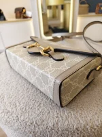 Gucci, Horsebit 1955 Mini Bag, Mini, Beige, Very Like New - Image 13