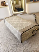 Gucci, Horsebit 1955 Mini Bag, Mini, Beige, Very Like New - Image 17