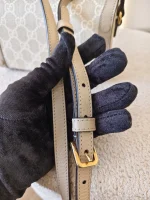 Gucci, Horsebit 1955 Mini Bag, Mini, Beige, Very Like New - Image 24