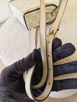 Gucci, Horsebit 1955 Mini Bag, Mini, Beige, Very Like New - Image 25