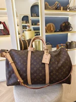 Louis Vuitton, Keepall Bandouliere 50, 50, Brown, Very Very  Good - Image 5