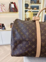 Louis Vuitton, Keepall Bandouliere 50, 50, Brown, Very Very  Good - Image 9