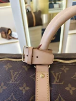 Louis Vuitton, Keepall Bandouliere 50, 50, Brown, Very Very  Good - Image 11
