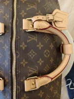 Louis Vuitton, Keepall Bandouliere 50, 50, Brown, Very Very  Good - Image 29