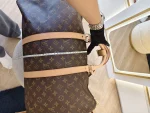 Louis Vuitton, Keepall Bandouliere 50, 50, Brown, Very Very  Good - Image 39