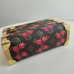 Louis Vuitton, LV x Takashi Murakami Side Trunk, MM, Brown, Like New - Image 9
