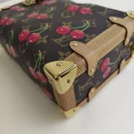 Louis Vuitton, LV x Takashi Murakami Side Trunk, MM, Brown, Like New - Image 10