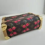 Louis Vuitton, LV x Takashi Murakami Side Trunk, MM, Brown, Like New - Image 14