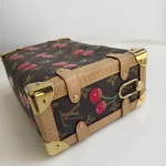 Louis Vuitton, LV x Takashi Murakami Side Trunk, MM, Brown, Like New - Image 15